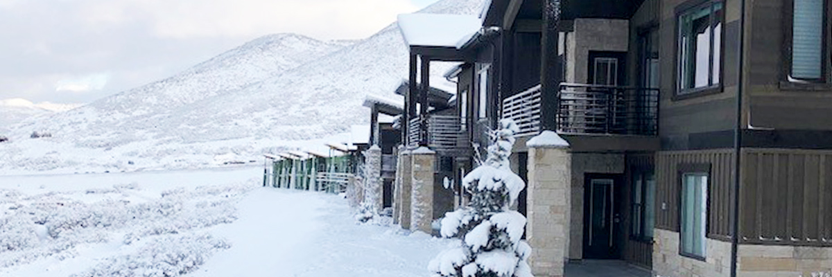 Shoreline Park City Utah Winter