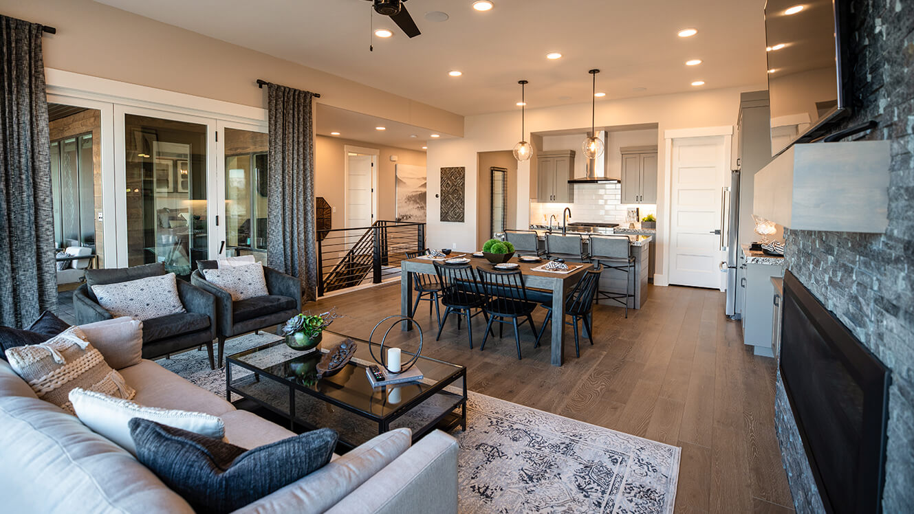 Shoreline Park City Utah Living Room Alta