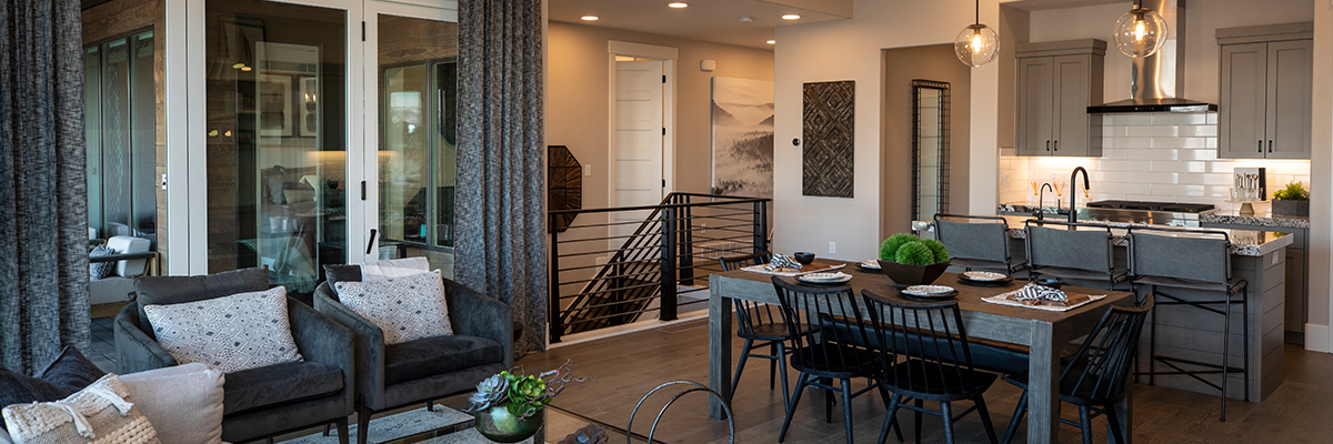 Shoreline Park City Utah Kitchen and Dining Area