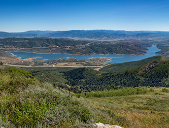 Park City Utah Deer Creek Reservoir