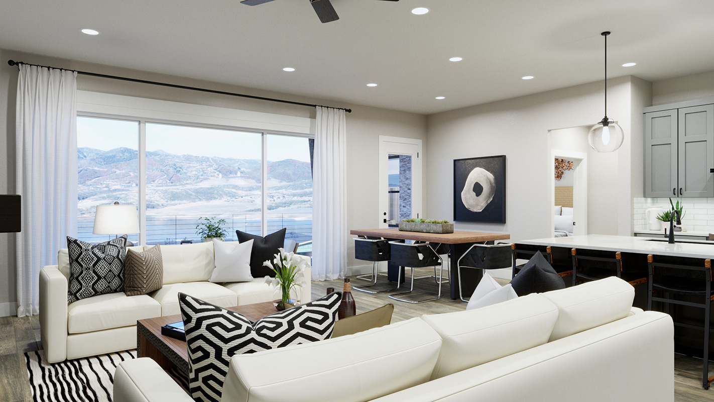 Skyline living room