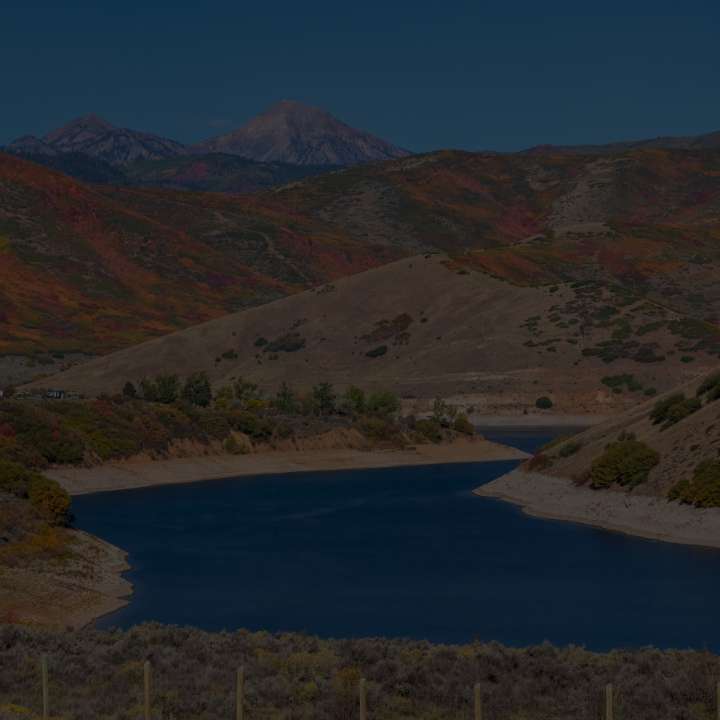 Location Park City Utah Jordanelle Reservoir